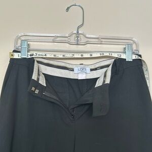Ann Taylor Loft women’s black slacks in size 4 Petite